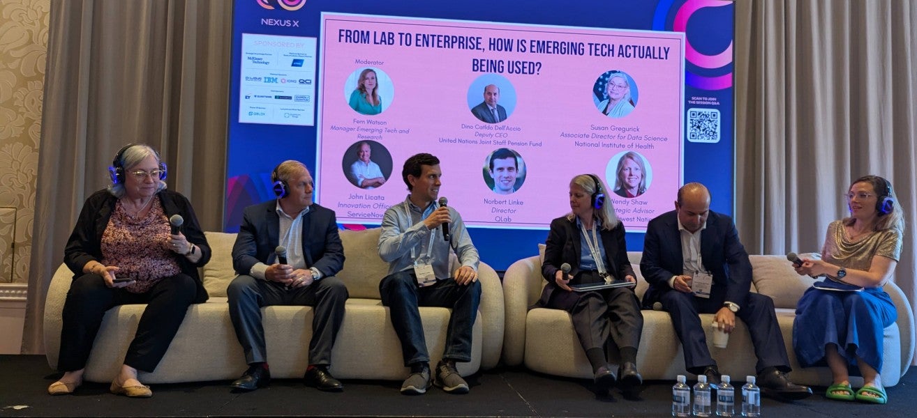 QLab Director Norbert Linke at Quantum.Tech World 2026