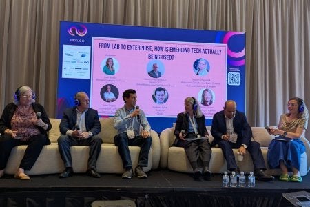 QLab director Norbert Linke at Quantum.Tech World 2026